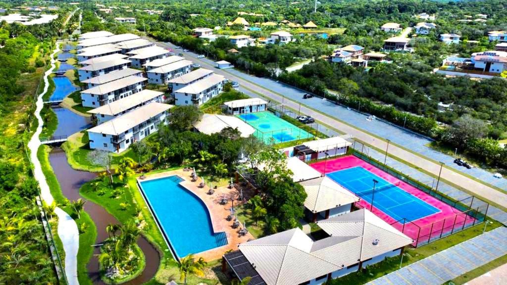 Apartamento Vila Do Lago 마타드상주앙 외부 사진